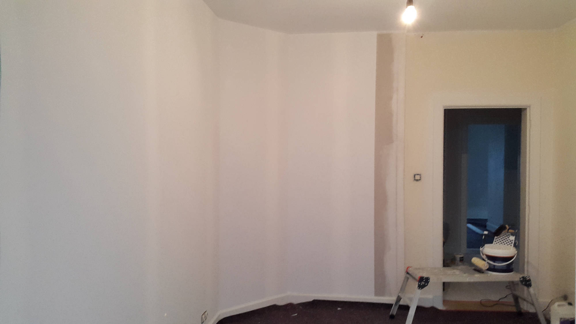 Plaatsing van renovatievlies